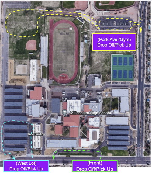 Transcript Avenue Intermediate Employee Parking Lot Now Available