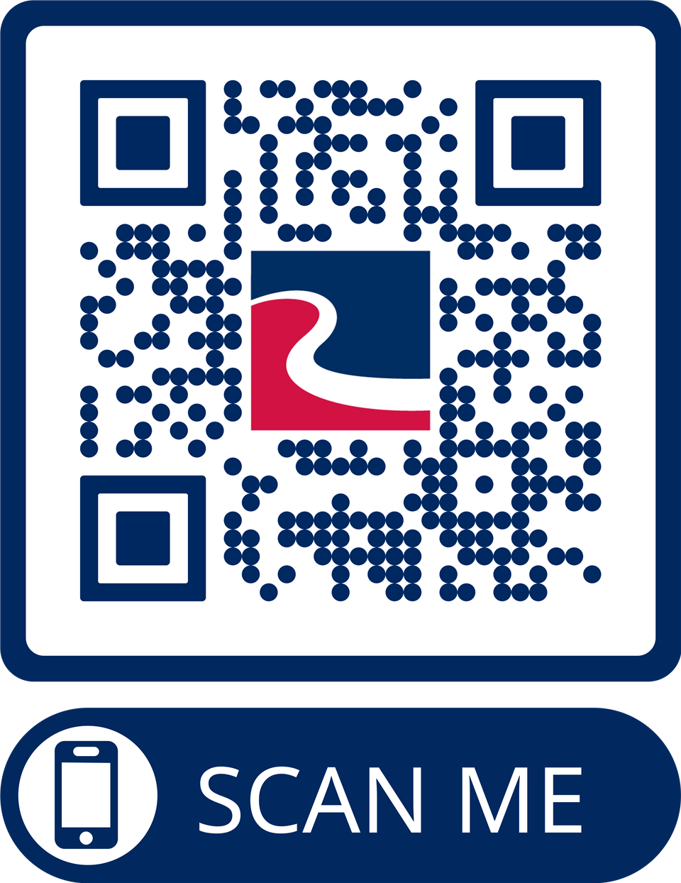 Scan with your phones camera  to download the app