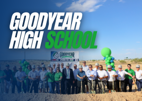 Agua Fria High School District Digs into Future: Goodyear High School Groundbreaking